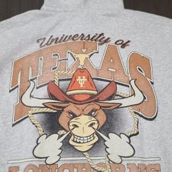 Mens Size MEDIUM Texas Longhorns Hoodie Sweater
