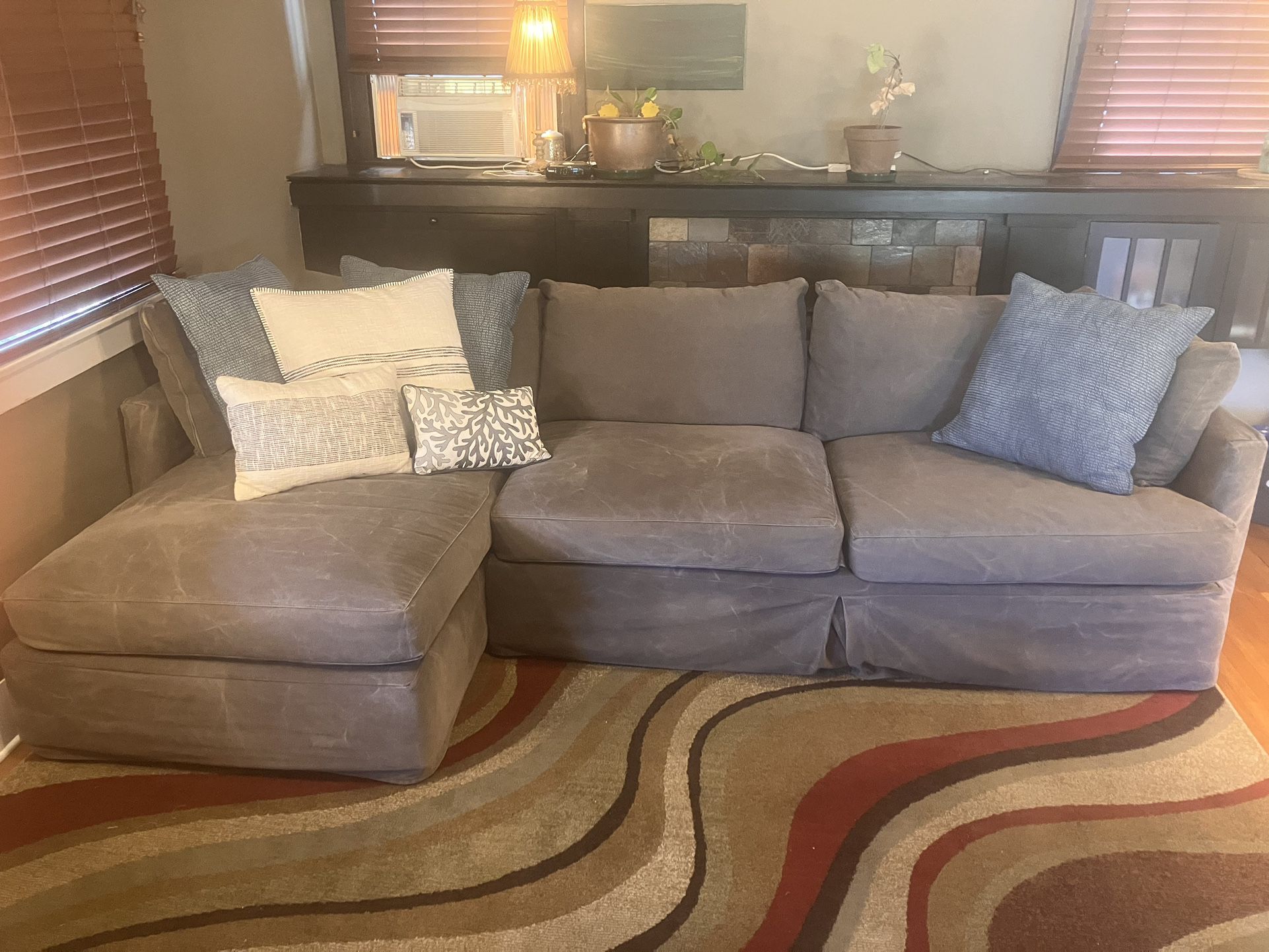 Birch Lane Sofa 2 Piece L Sectional Couch
