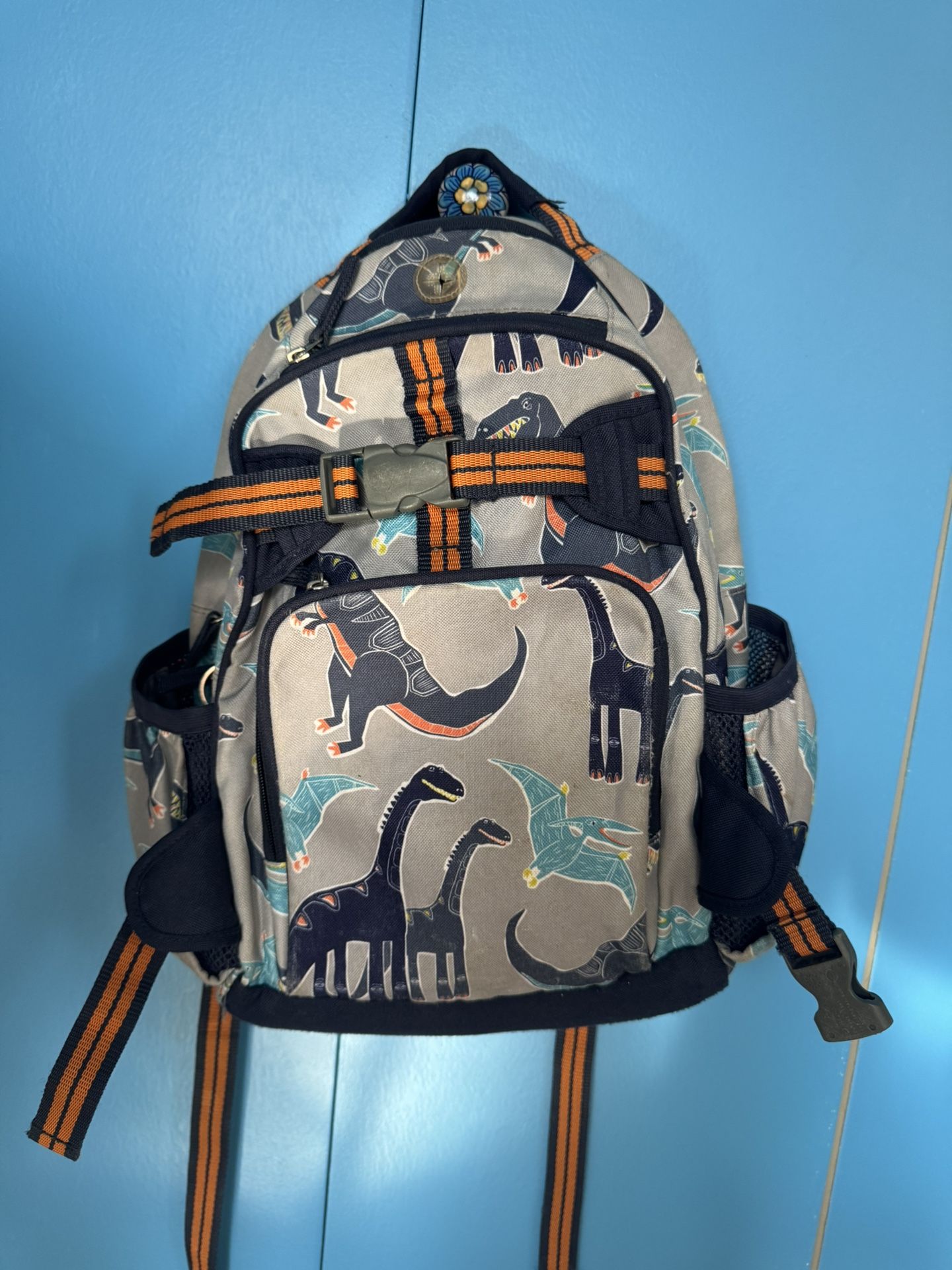 Pottery Barn Kids Dinosaur Backpack For 5 To 6 Years Old