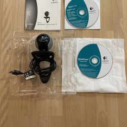 Logitech QuickCam Communicate STX Webcam (Complete w/ Box & Accessories)