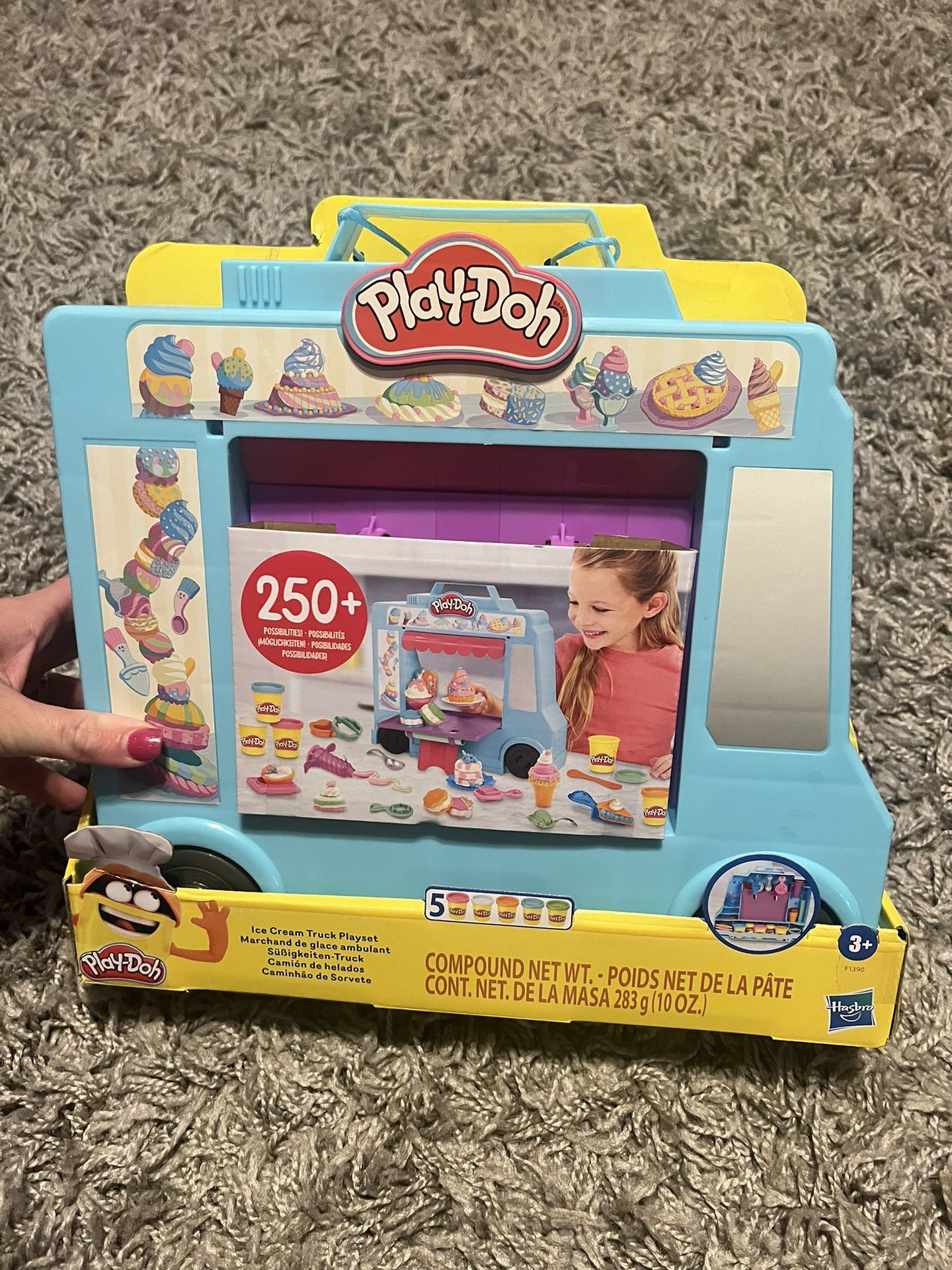 Kids Toy Ice Cream Set Playdoh Toy Set 