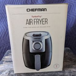 CHEFMAN Small, Compact Air Fryer Healthy Cooking, 2 Qt. Air fryer - NEW never Used
