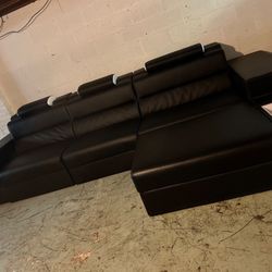Luxury Black Couch