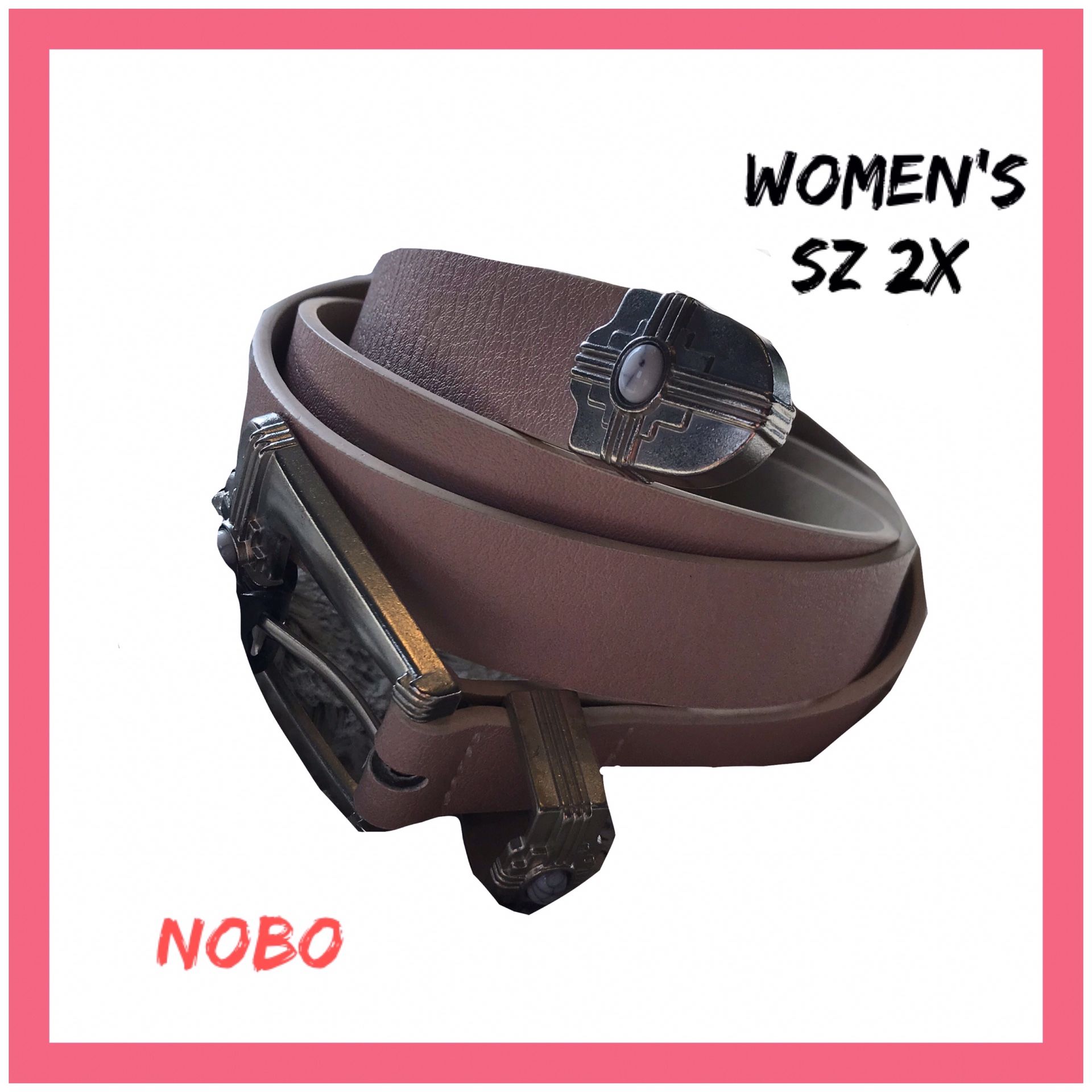 Sz:2X NWT Women’s NOBO Belt