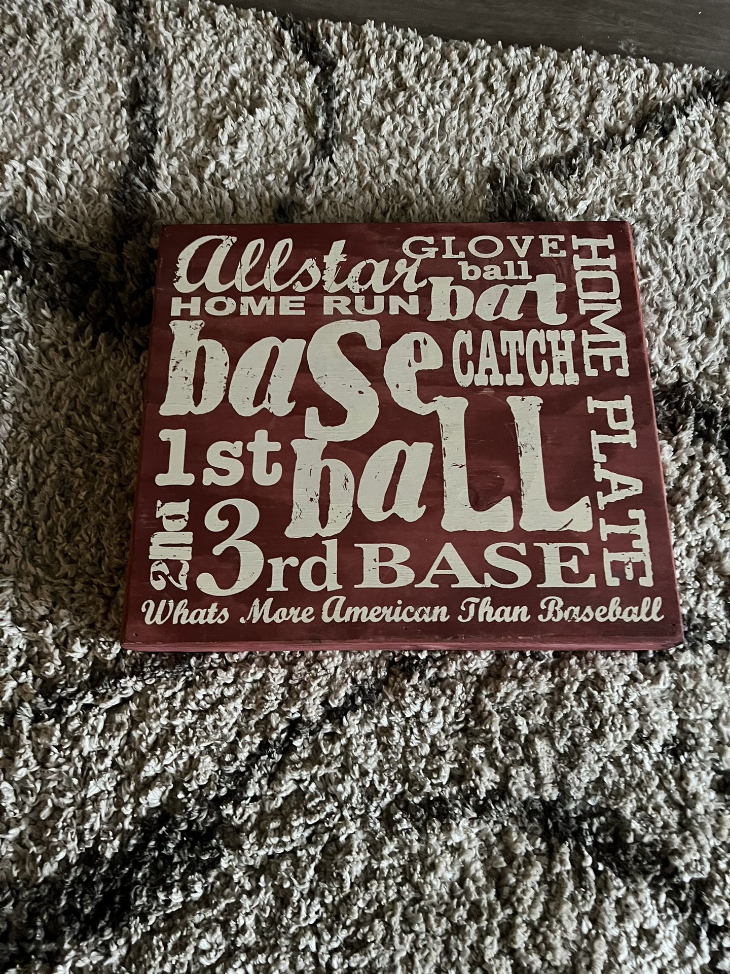 Baseball Sign