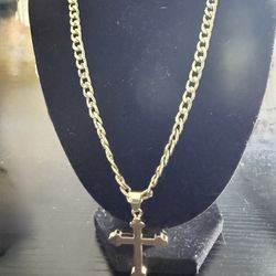 Men’s 22 inches Gold Plated chain necklace