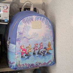 Loungefly Peter Pan Lost Boys Mini Backpack Disney New