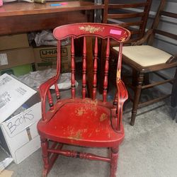 Antique Childs Rocking Chair