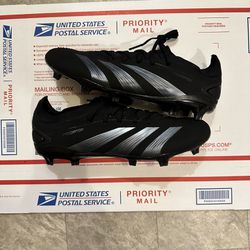 Adidas Predator Pro FG Soccer Cleats ‘Black’ Size 10 [IG7779]