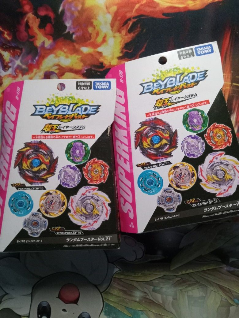 Abyss And Death Diabolos Beyblade Burst New In Box