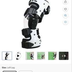 Orthomen OA Unloader Knee Brace Support for Arthritis Pain, Osteoarthritis, Knee Degeneration (Left)