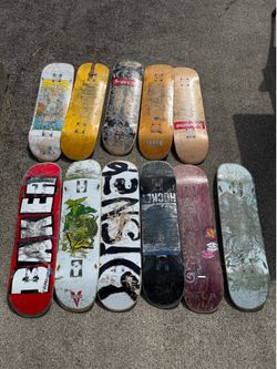 8.5 skateboard deck with griptape