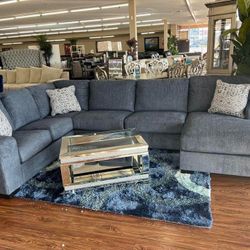 Sectional In Stock For Immediate Delivery 