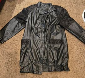 Vintage Black Leather Jacket