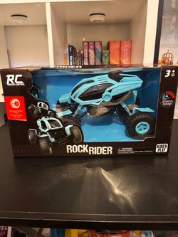 RC Radio Control ( ROCK RIDER ) Blue Monster Truck