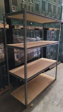 Metal Shelving Unit , 4 Levels - New 48wx24dx72h