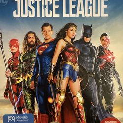 DC’s JUSTICE LEAGUE (Blu-Ray + DVD-2017)