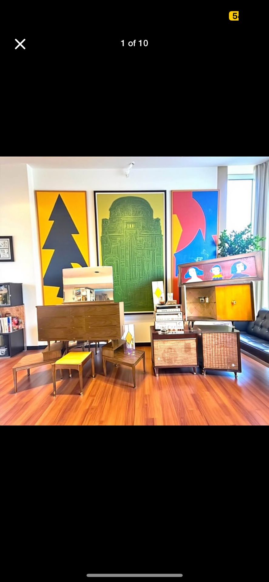 • Rare Mid-Century Modern Furniture Collection - Frank Lloyd Wright, Mersman, Harmon Co.