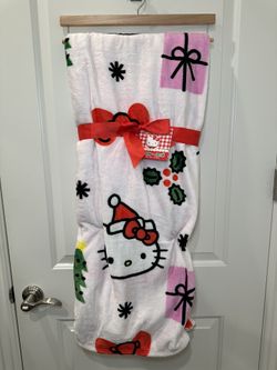 Hello Kitty Christmas Blanket 🎄 60 X 70 | Brand New 
