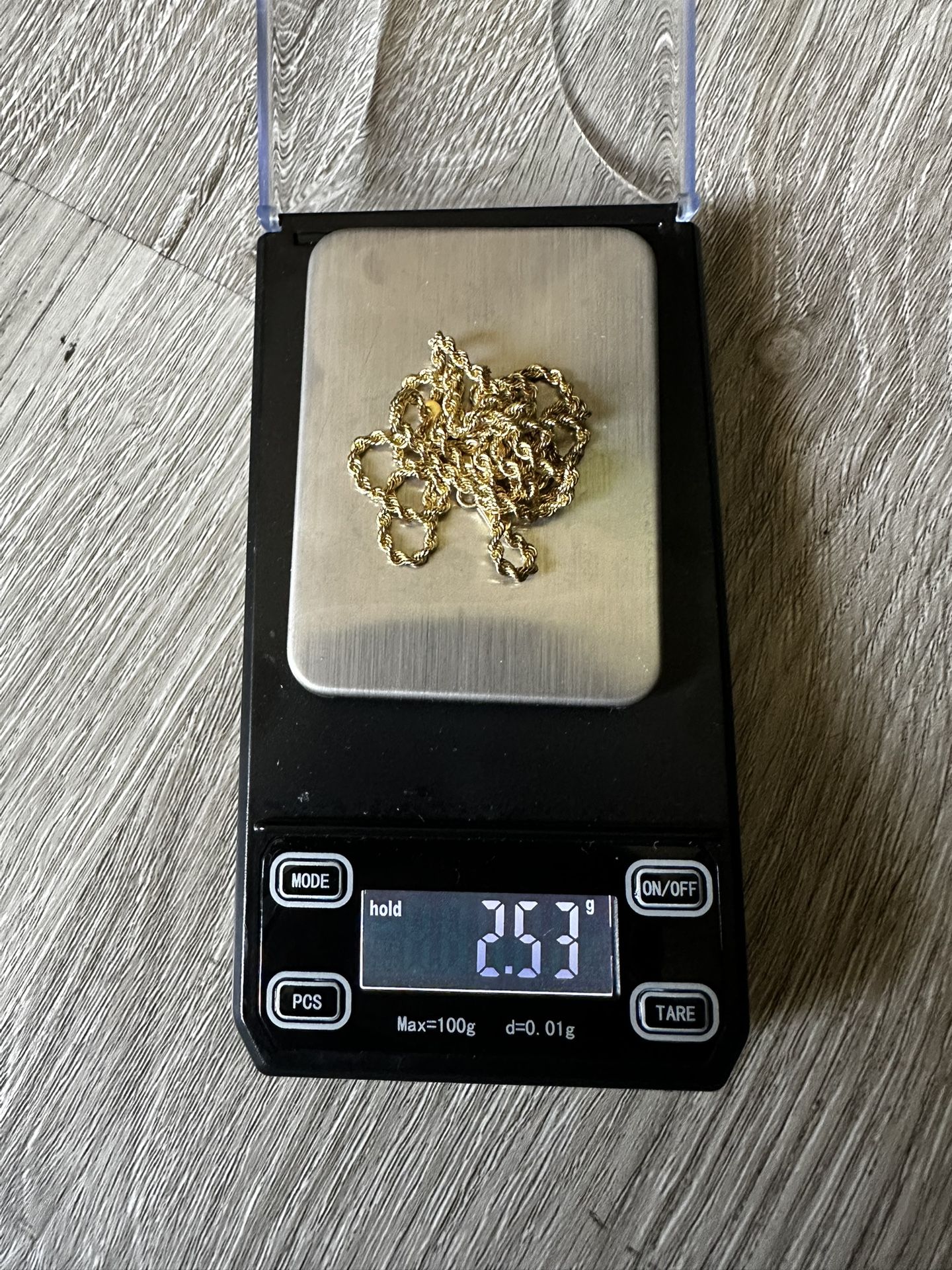 14K Gold Rope Chain