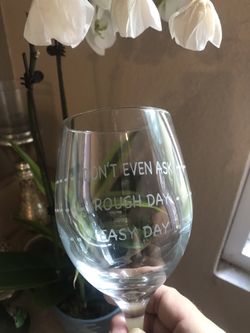Set Of Two Wine Glasses