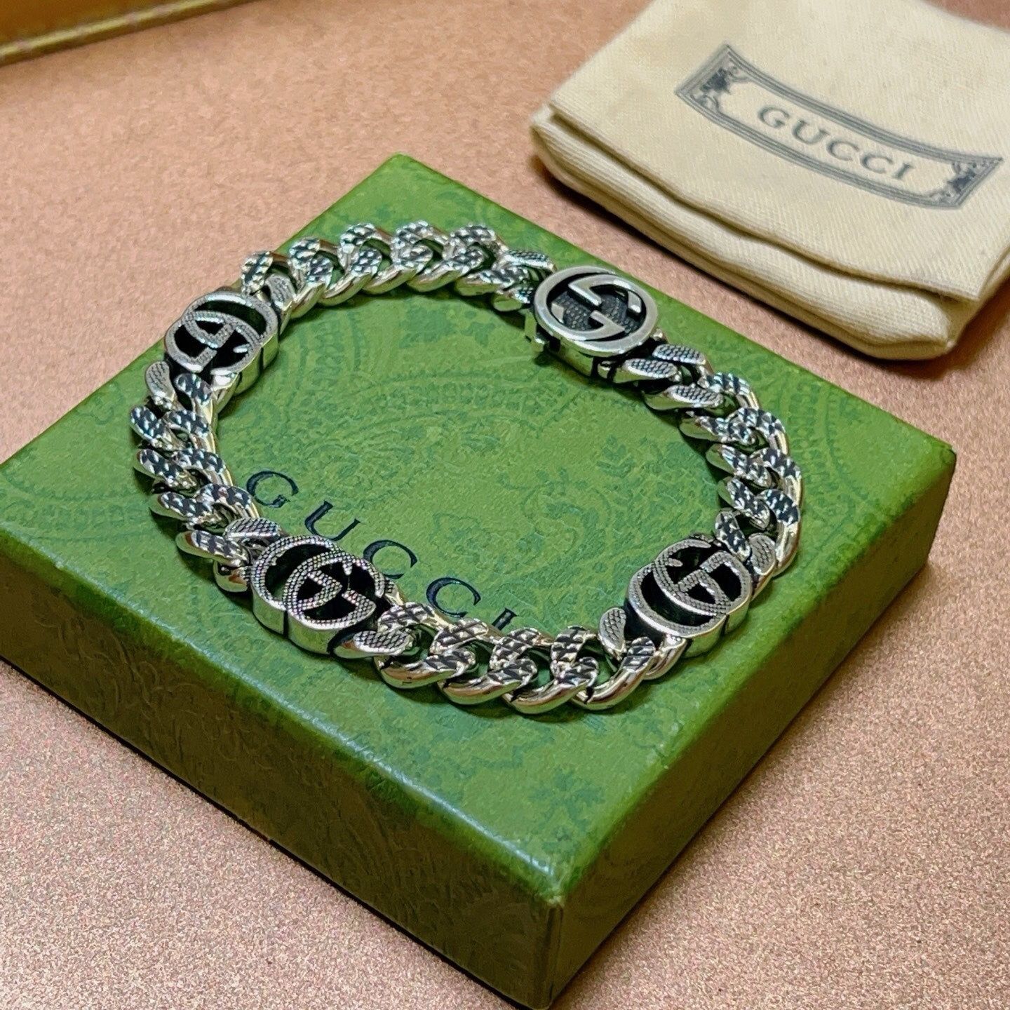 A men's trendy bracelet
