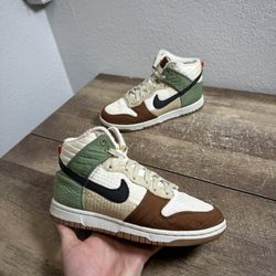 Nike Womens Dunk High Next Nature DN9909-100 Multicolor Sneakers Shoes Size 6.5