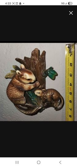 Vintage Squirrel Figurine