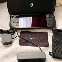 Steam Deck LCD (512 GB) + 1 TB microSD + Case + Dock