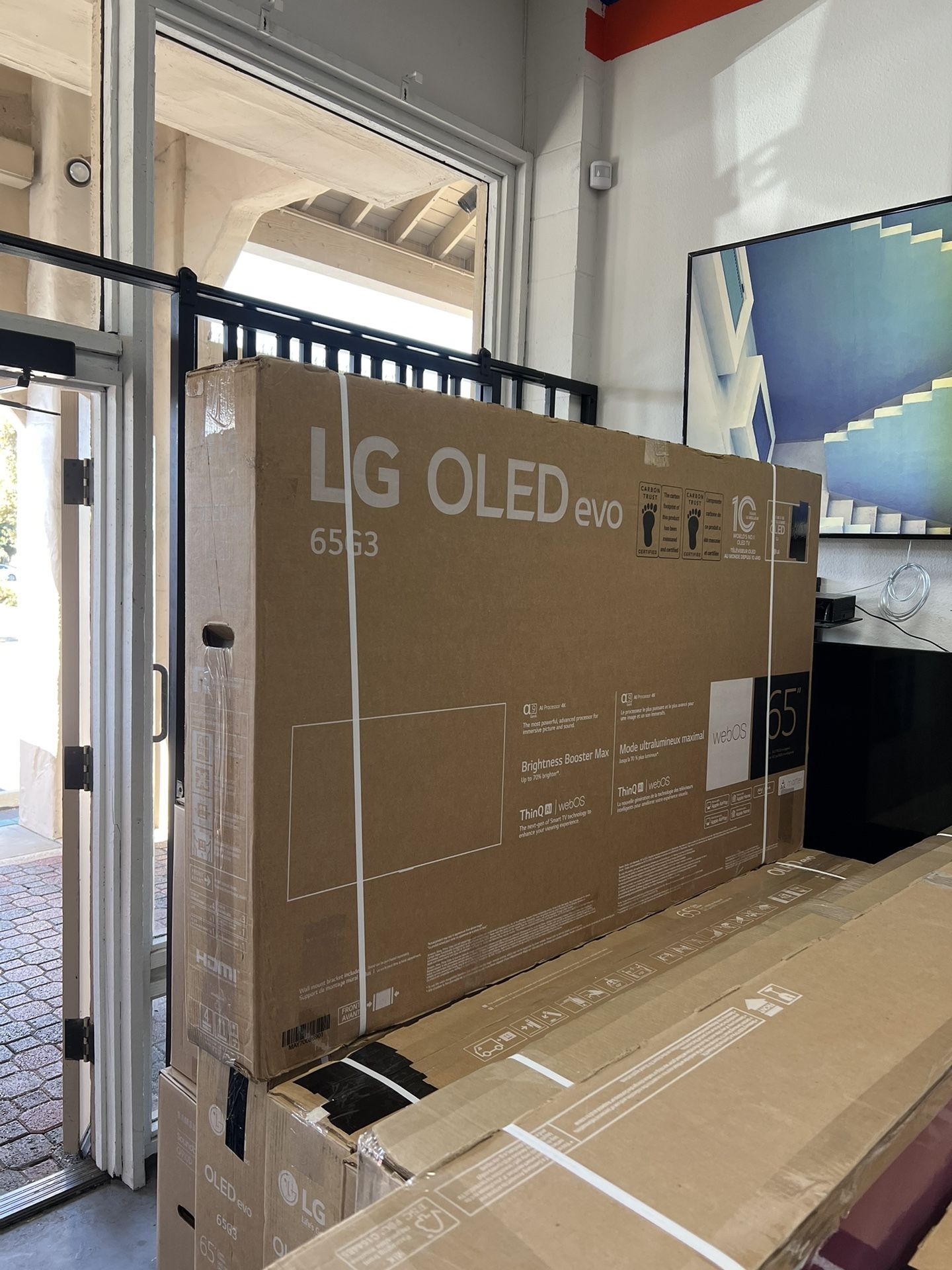 65 LG OLED G3 4K HDR Smart Tv