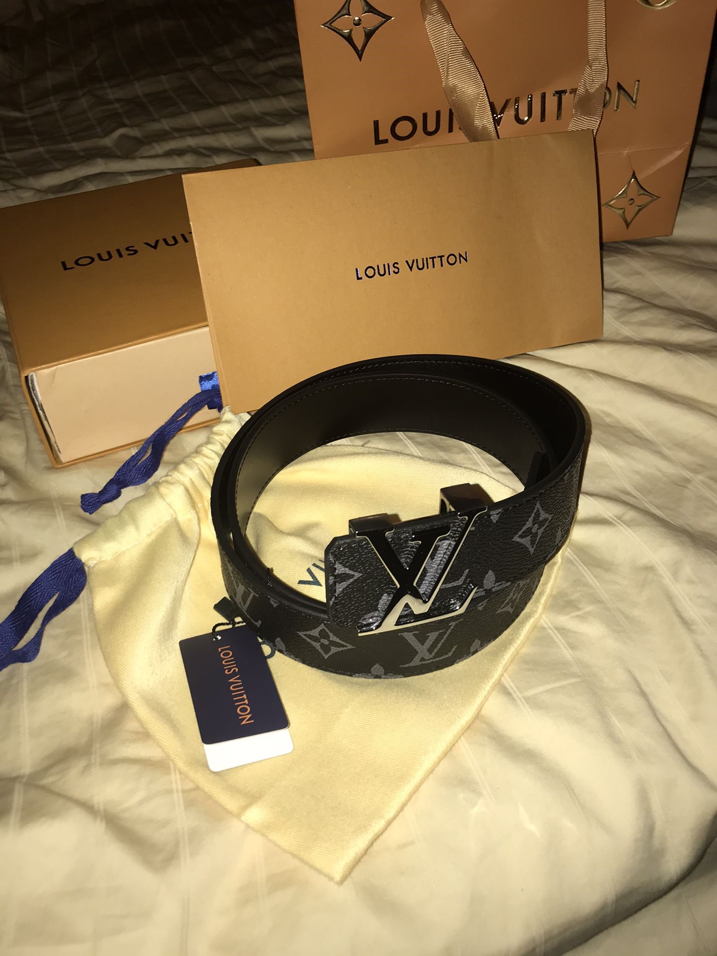 Louis Vuitton monogram belt