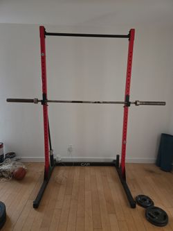 CAP Barbell Squat Rack with Pull-Up Bar