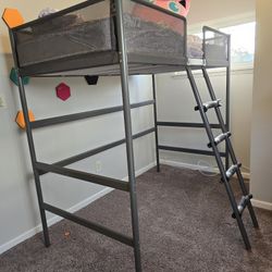 Loft Bed w/twin Mattress...negotiable