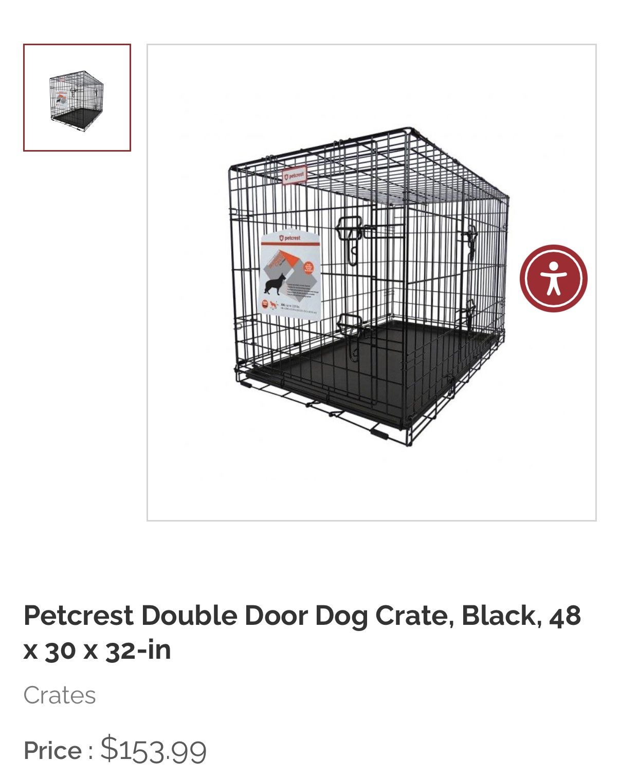 XL Dog Crate