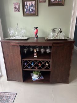 Bar and Wine Cabinet