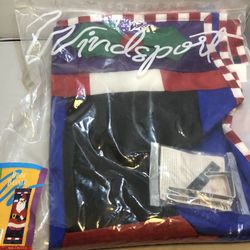 Wind sport Santa door banner