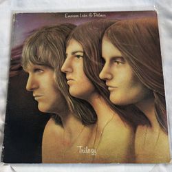 Emerson Lake Palmer Trilogy Vinyl Record First Press 1972 cotillion no barcode