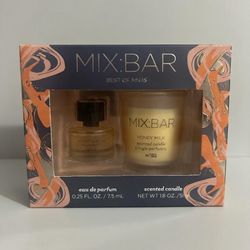 MIX BAR Best of Minis Perfume Spray + Scented Candle Set