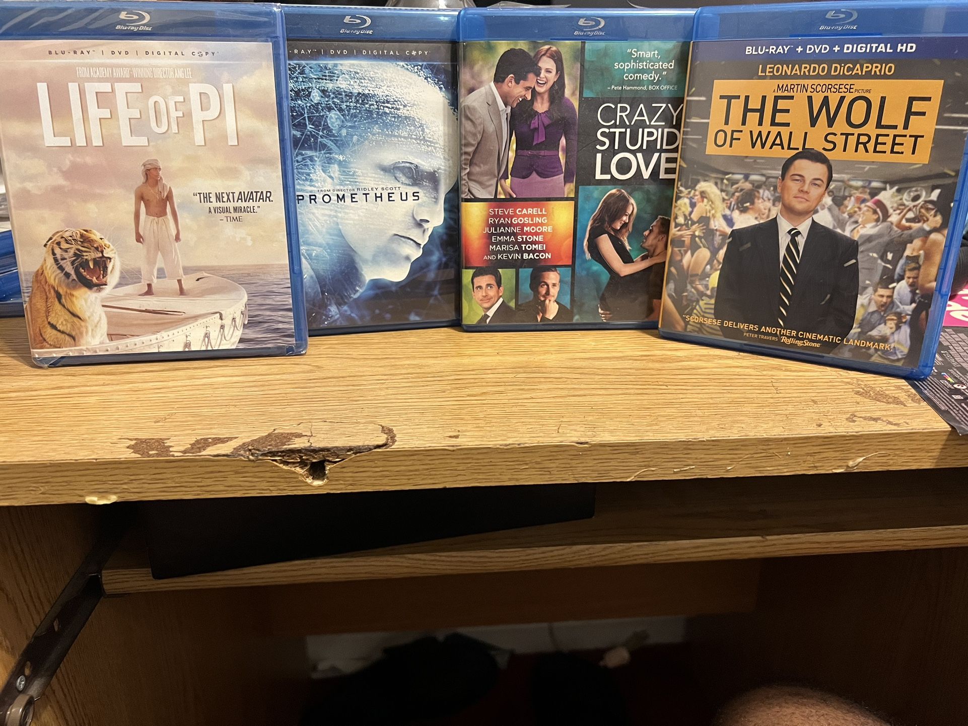 Blue Ray Movie Combo