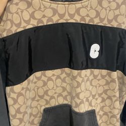 coach hoodie size medium 