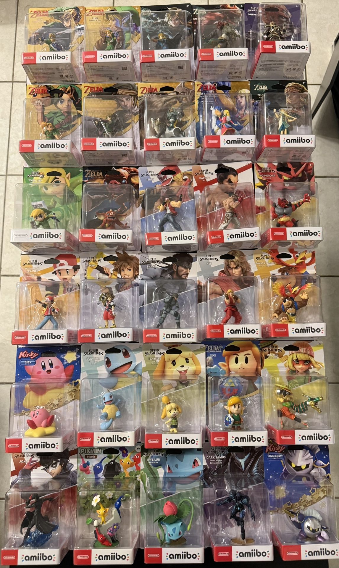 Amiibos 15$ Cada Uno