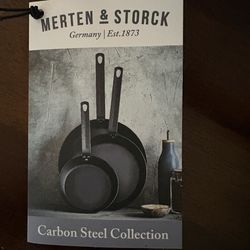 12” Carbon Steel German Frypan Merten & Storck