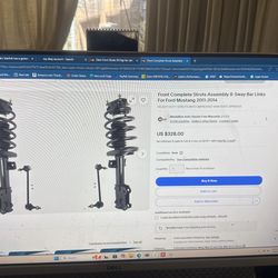 front complete strut assembly  ford mustang