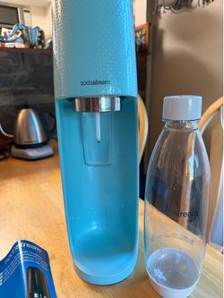 SODA STREAM retro cyan color “fizzi”