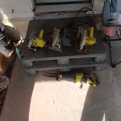 3 Ryobi Saws That Were Good And One Sawzall That Is Brand New