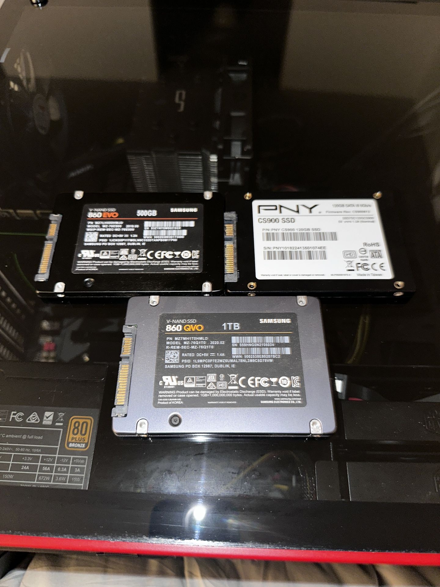 Samsung And PNY SSDs