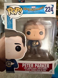 Funko Pop Marvel Spider-Man Homecoming Peter Parker #224 Vinyl Bobble-Head