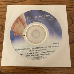 Focus on the Family: Depression, Encouragement For the Journey Audio CD