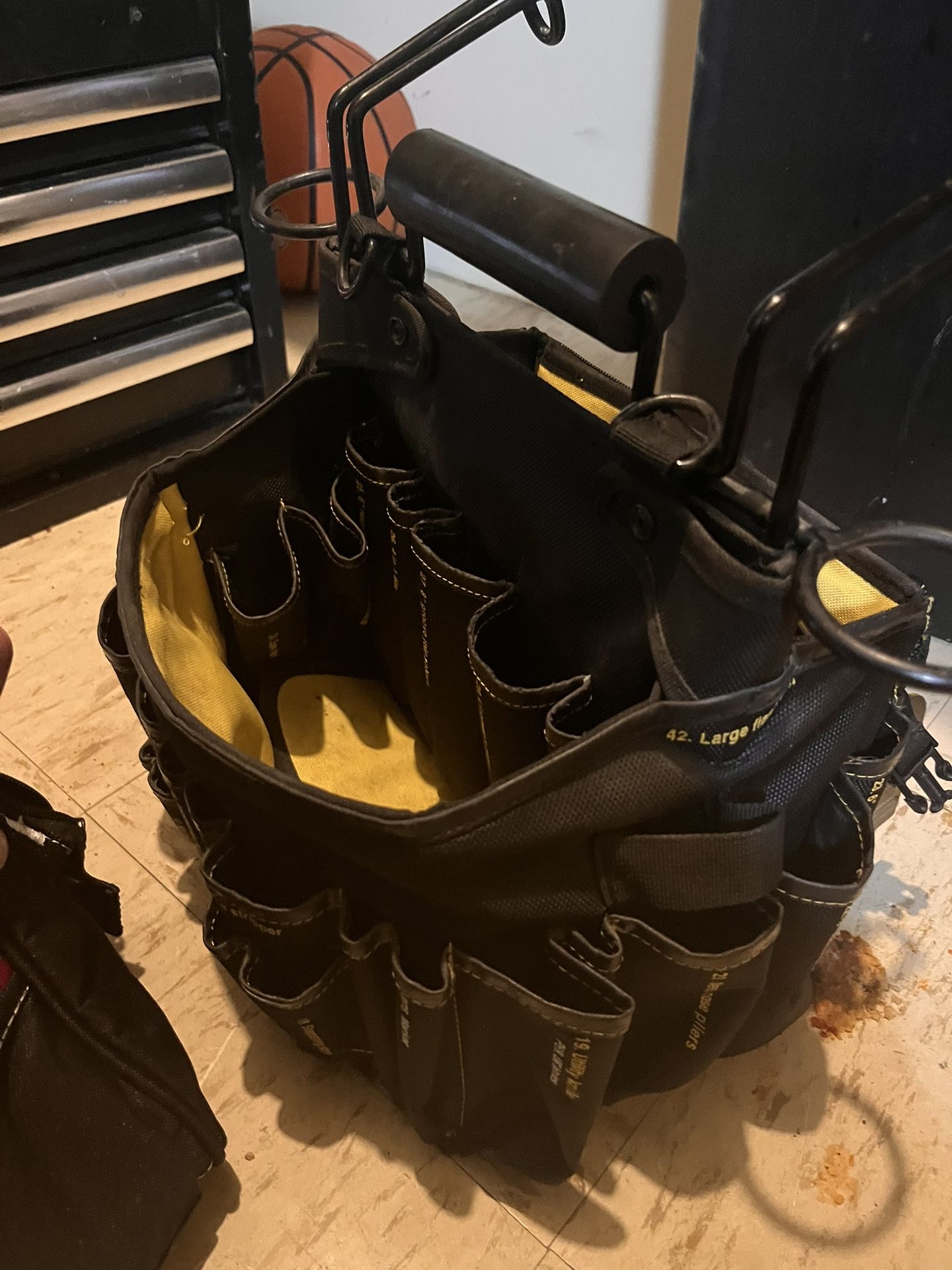 Husky Tool Box And Bag, Full of Tools