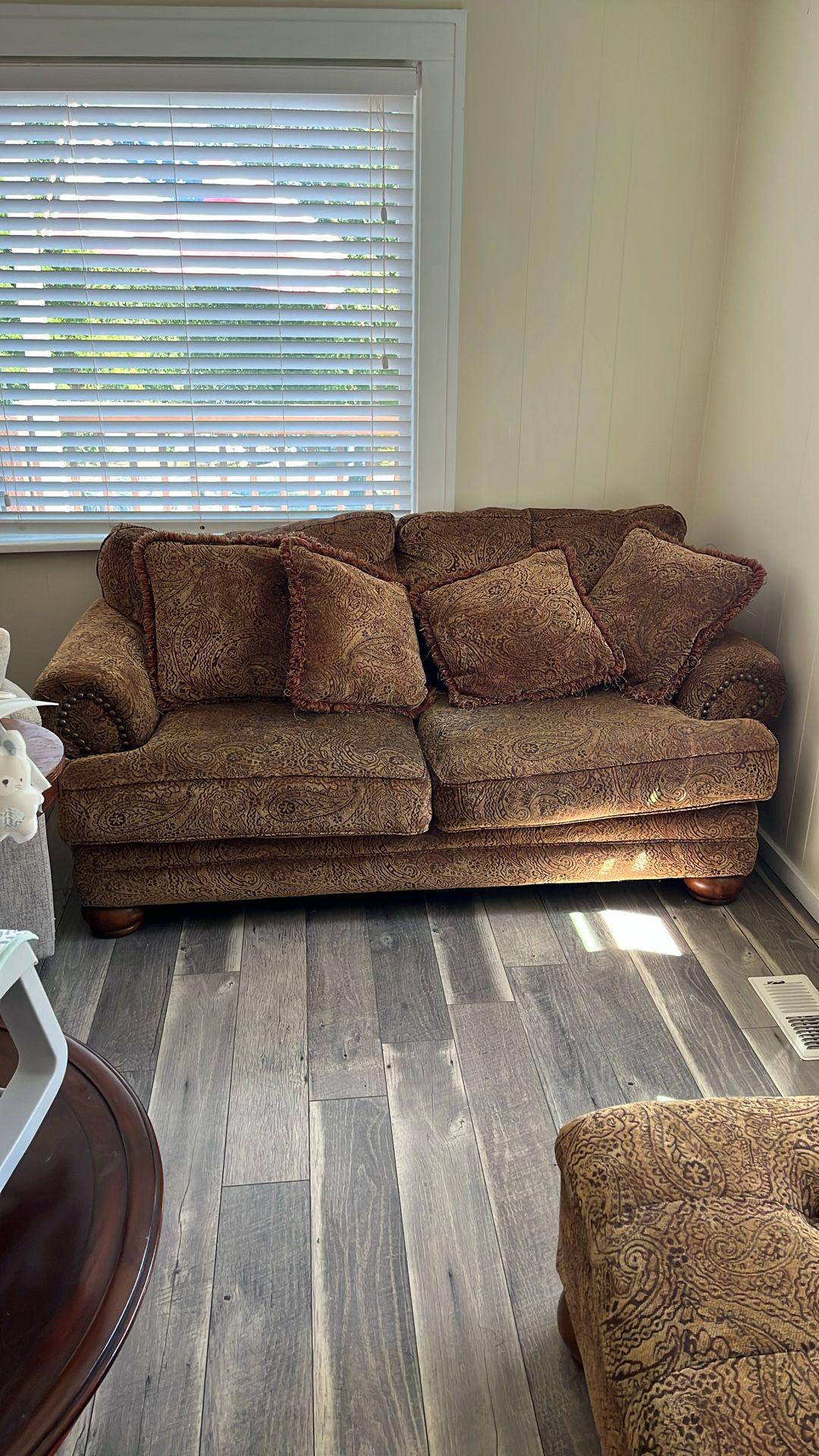 FREE couch With Ottoman